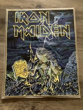 Parche trasero Iron Maiden Live After Death tirar del enchufe parches