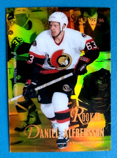 DANIEL ALFREDSSON ROOKIE MIROR GOLD 1995-96 SELECT CERTIFIED EDITION #122 RC