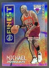 1995-96 Topps Finest Michael Jordan Mystery Borderless Refractor Gold #M1 Bulls
