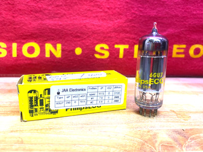 Philips 6CG7 Vacuum Tube Gray Plate O getter Tested 97/96% | eBay Australia