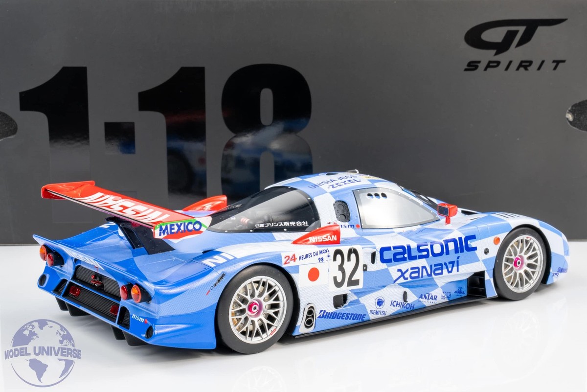 GT Spirit - 1:18 Nissan R390 GT1 No.32 Le Mans 24h 1998 Blue