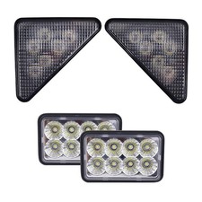 Led Flood Beam Light Kit Fits Bobcat Skid Steers - Pkg. Of 4