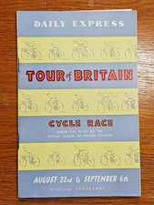 Daily Express Official Programme for the 2nd Tour of Britain Cycle Race 1952 VG
