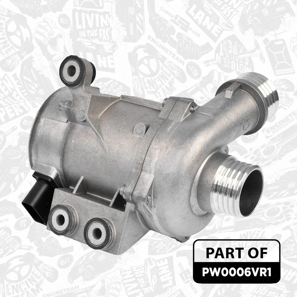 PIERBURG Wasserpumpe + ET Thermostat BMW 3,0 2,5 11517545201 11517546994 - Bild 4 von 4