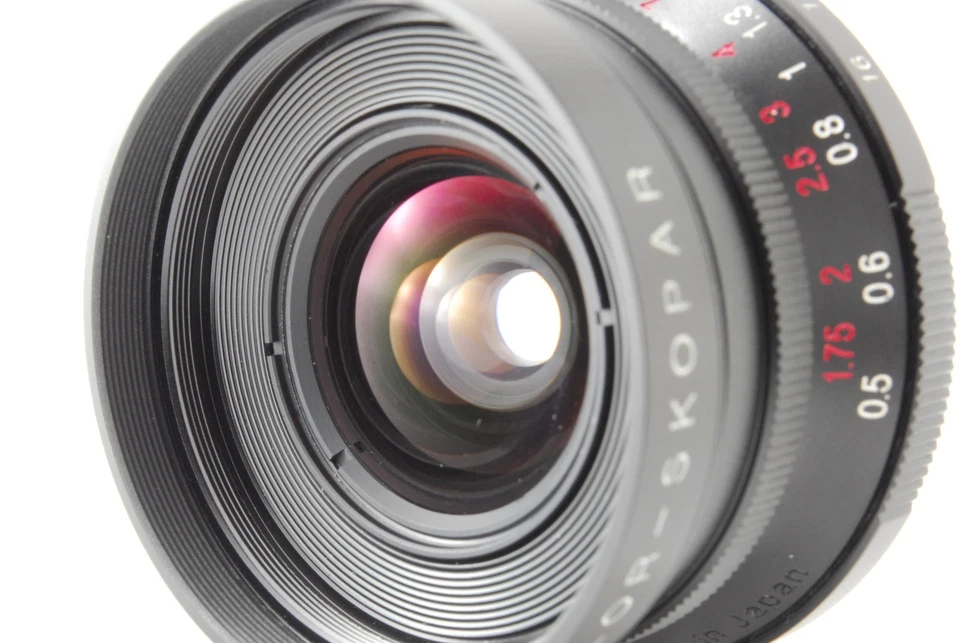 [Top PERFEITO+++] Voigtlander COLOR-SKOPAR 21mm F4 Preto LTM L39 Montagem JAPÃO - Imagem 2 de 4