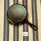 New ListingWagner Ware Unmarked No. 3 O Cast Iron Skillet