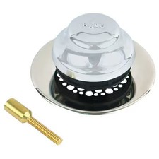 Watco 4875N-Fa-Cp-G-51 Drainstopper, Dia.2-7/8", Plstic, Ss, Chrome