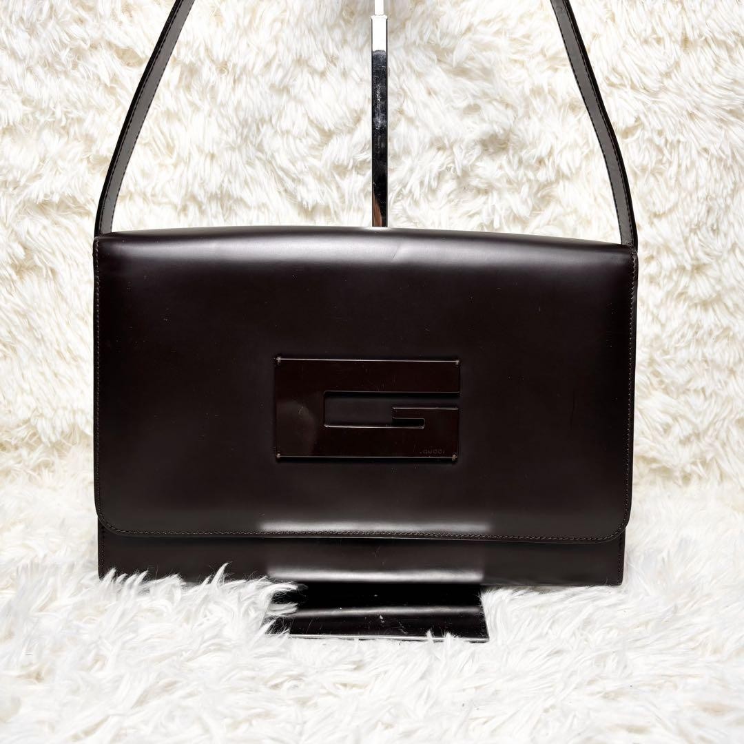 Gucci G Black Nylon Crossbody Bag for Men and Women