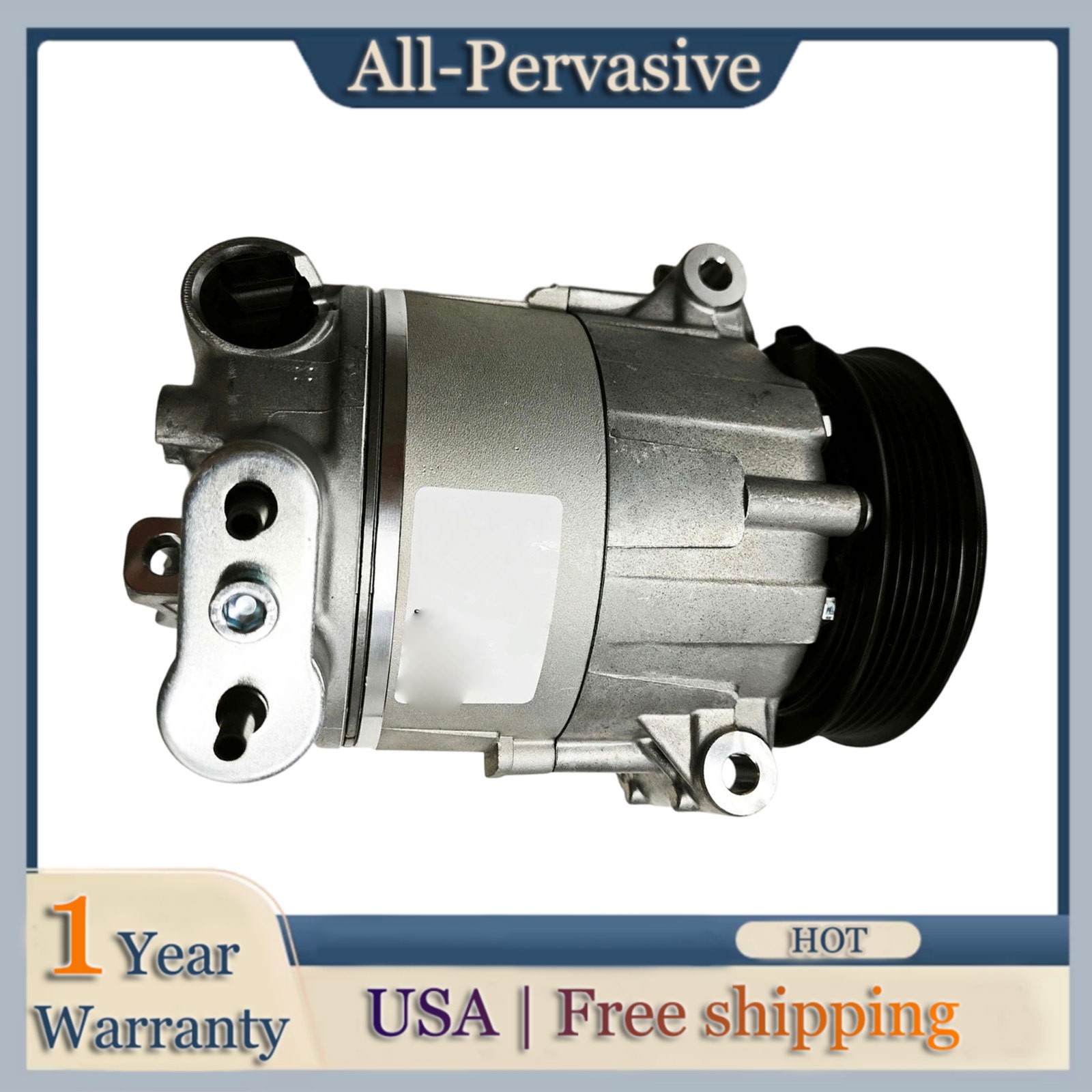 Maserati Ghibli Compressor with bracket P/N 333332