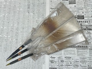 Vintage Japanese Hand Saw Nokogiri 3set Old Stock Woodworking Tool /chisel e77