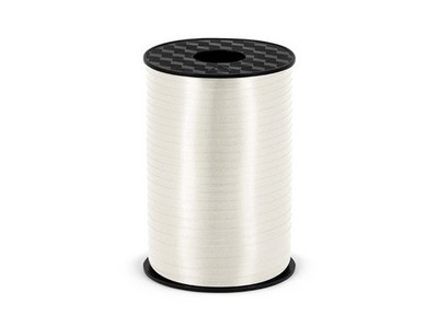 PartyDeco Kunststoffband Weiß 5 mm/225 m