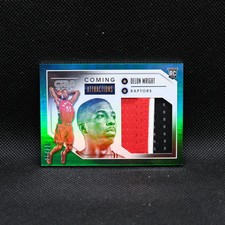 2015-16 Panini Gala Delon Wright Coming Attractions Green Rookie Patch /21