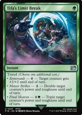 4x Tifa's Limit Break MTG - Final Fantasy - NM-Mint