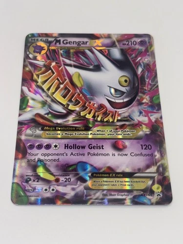 M Gengar EX XY166 XY Holo Promo MINT  Condition