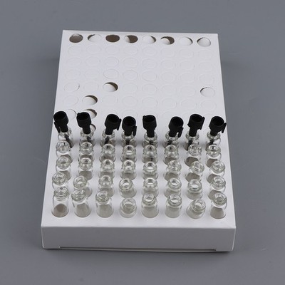 104 Stück 1 ml leere Glas Parfüm/ätherische Öle Tropfflaschen Pipettenflaschen