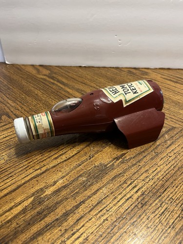 Vintage 1986 Heinz Ketchup H-57 Burger Blaster Transforming Rocket Ship Bottle