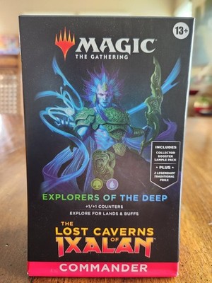 mtg explorers of the deep commander deck MTG Explorers of the Deep Commander Deck Ixalan Sealed + Collector Sample