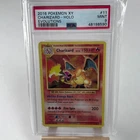 Pokemon 2016 XY Evolutions Charizard 11/108 Holo Rare English PSA 9 Slab Damage
