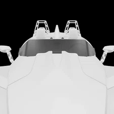 Polaris Slingshot Half Front Windshield Windscreen PC 2015-2024 (2882154)