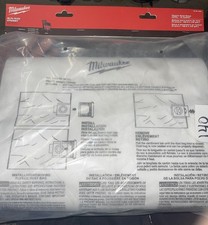 Bolsas antipolvo de lana Milwaukee Tool 49-90-1999, paquete de 5 bolsas de 12 galones para aspiradora 0930