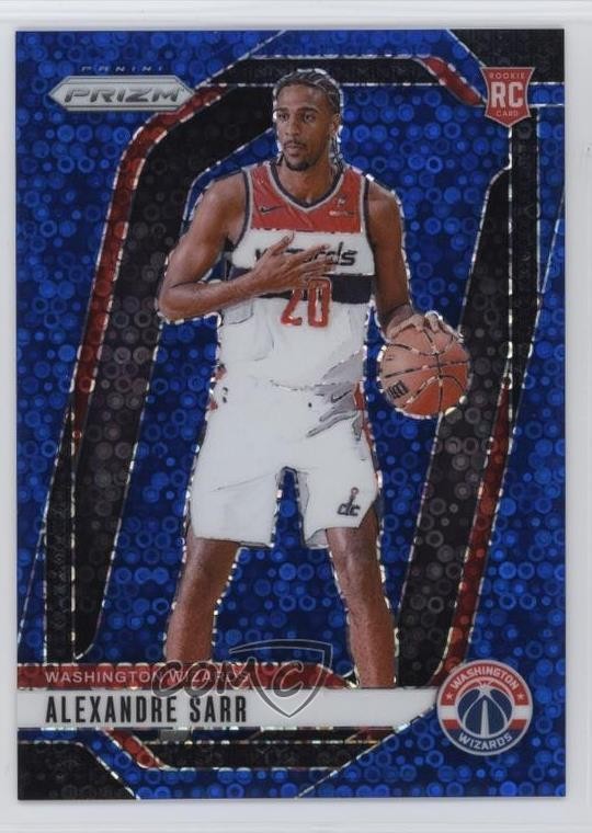 2024-25 Panini Prizm Fast Break Blue Prizm 49/150 Alexandre Sarr #264 1gx0