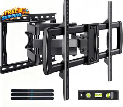 Full Motion TV Wall Mount Bracket for Most 32-85 Inch Tvs Tv Mount with Dual