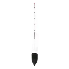 Vee Gee 6613-Q Hydrometer, Alcohol Proof Scale, Glass