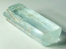 UNIQUE LIGHT BLUE RAW GEMSTONE JEREMEJEVITE CRYSTAL ROUGH SPECIMEN NAMIBIA +gift