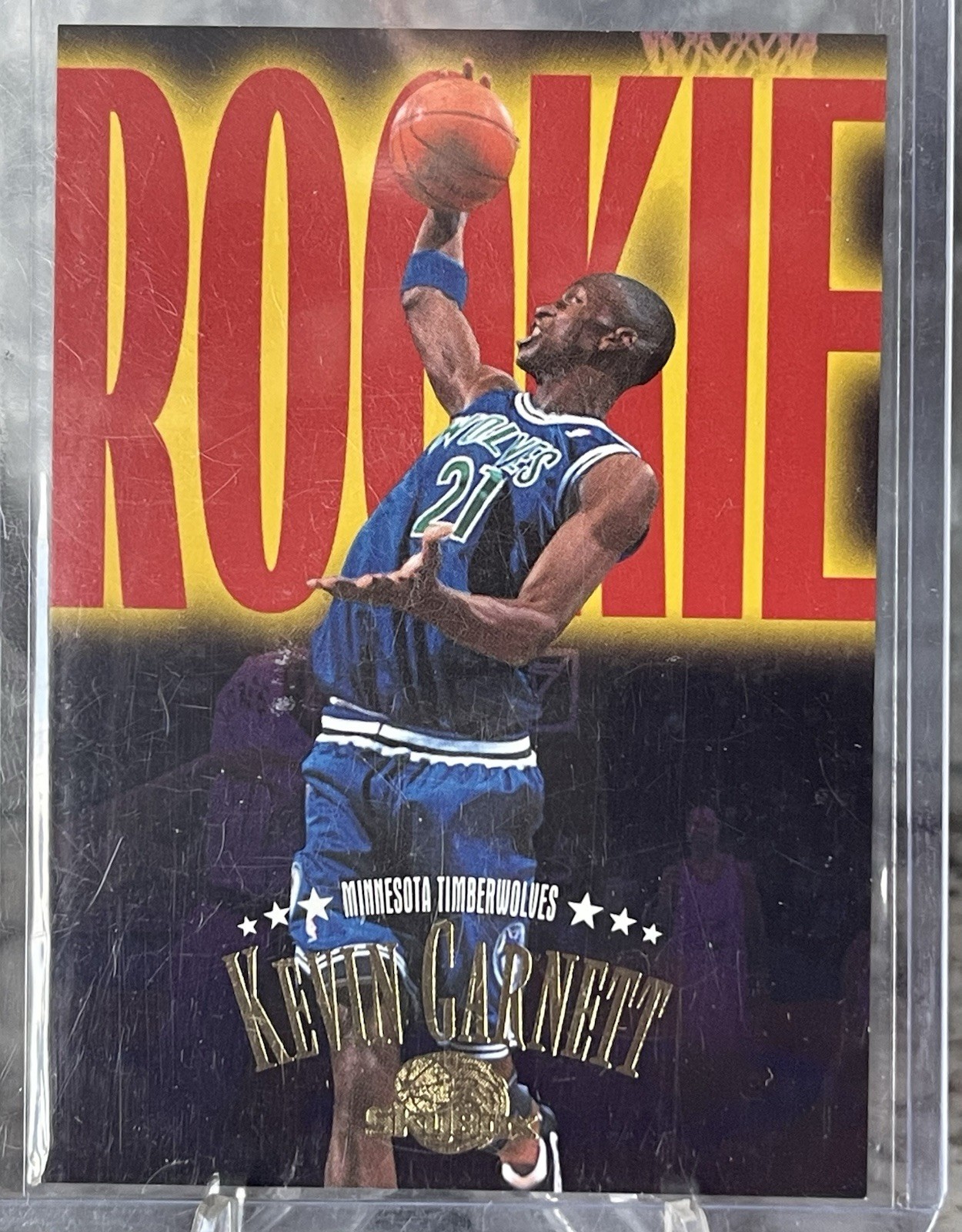 1995-96 Skybox Premium - Rookie Kevin Garnett #233 (RC)