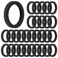 30PCS Gas Can Spout Gaskets Rubber Ring Fuel Washer Seals Black