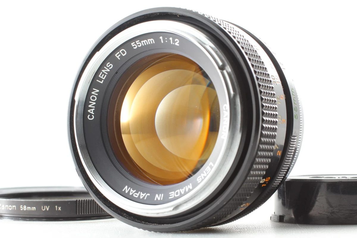 Preços baixos em Lentes de câmera Canon FD f/1.2 55mm Focal | eBay