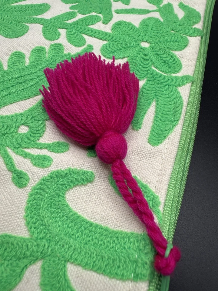 Bolsa bordada estilo Otomi/Tenago  Foto 3 de 4