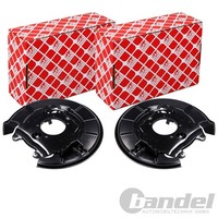 2X Febi Spritzbleche Bremsscheiben Hinten Passend FÜR Toyota RAV Links+Rechts