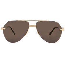 Cartier Premiere de Grey Multitreatment Pilot Men's Sunglasses