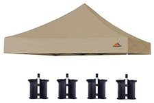 SCOCANOPY Commercial 10x10 Canopy Replacement Canopy Top,Canopy Cover ONLY K...