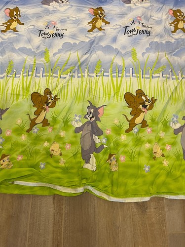 Vintage Tom and Jerry Duvet Cover FULL Size ( 72” X 84”) - Picture 3 of 3