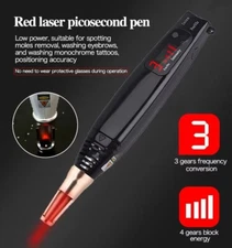 Gen2 Blue Light Picosecond Laser Tattoo Removal Pen Skin Dark Spot Remover