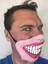 thumbnail 9 - FUNNY HALF FACE BIG TEETH VENEERS RYLAN SMILE MASK LATEX FANCY DRESS STAG PARTY