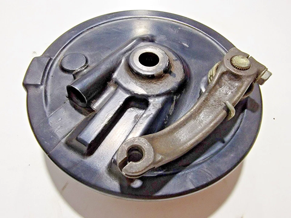 Placa de panel de freno delantero Honda XL500 XL500S 81 1981 Foto 3 de 4