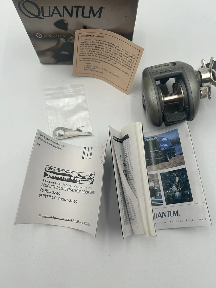 Quantum EX500C Reel 5 Ball Bearings 5.1-1 Gear Ratio Continuous Antireverse - Image 3 of 4