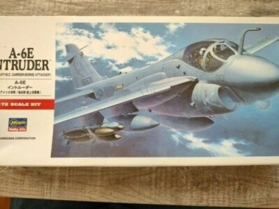 Hasegawa Egg Plane A-6 Intruder Model Kit - Cute Cartoon-Style Aircraft For Assembly