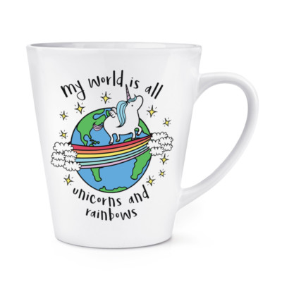 Tazza Da 10 Once Con Fantasia Unicorno E Scoregge Arcobaleno - Divertente E Stagna