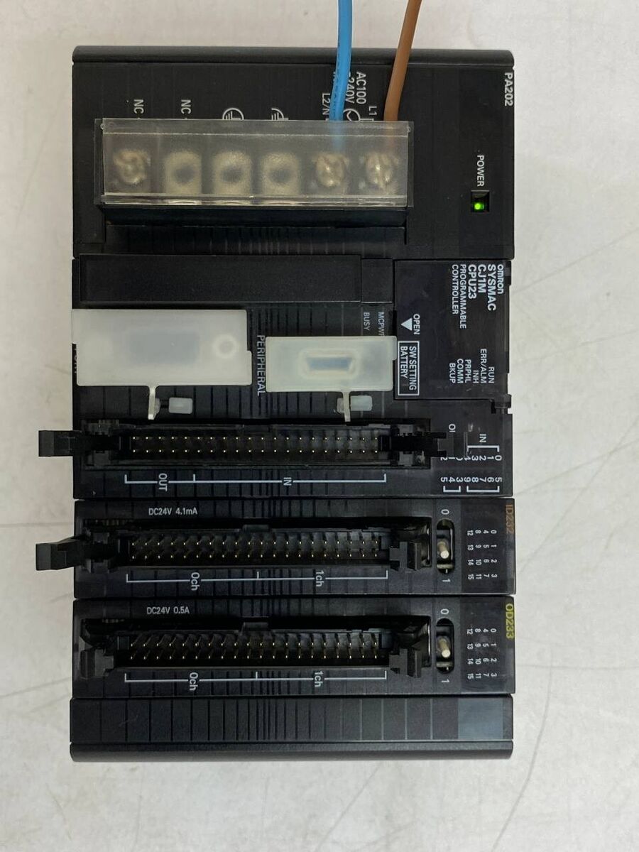 OMRON CORPORATION CJ1W-PA202, CJ1M-CPU23, CJ1W-ID232, CJ1W OMRON CORPORATION CJ1W-PA202, CJ1M-CPU23, CJ1W-ID232, CJ1W