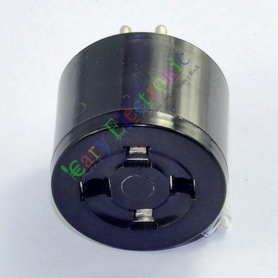 2 Adaptateurs Bakélite 8 Pins Vers 4 Pins Pour Tubes électroniques (5U4/5Y3 Vers 5Z3), Neufs