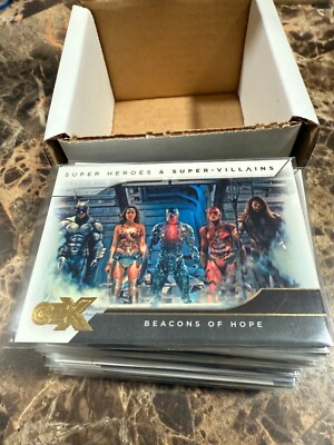 2019 Cryptozoic CZX DC Superheroes & SuperVillains Complete Base Set #1-54