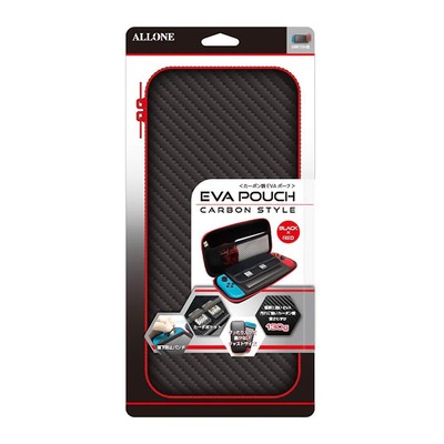 Alone Switch Carbon Style Eva Pouch With Organic El Models Shockproof Lig No.182
