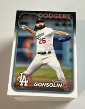 2024 Topps Series 1 Los Angeles Dodgers 134 Card Team Lot