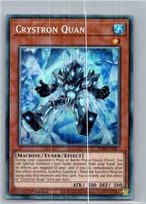 Yu-Gi-Oh! Crystron Quan RA04-EN021 Collector's Rare 1st Edition NM