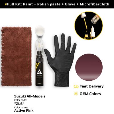Touch up Paint for Suzuki All Models Code: ZLS Active Pink