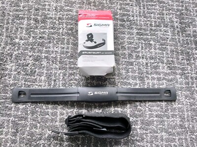 Sigma Sport Pulscomputer Pulsmesser Sender unbenutzt Stretchband